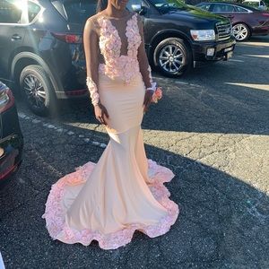 Costumed made prom dress